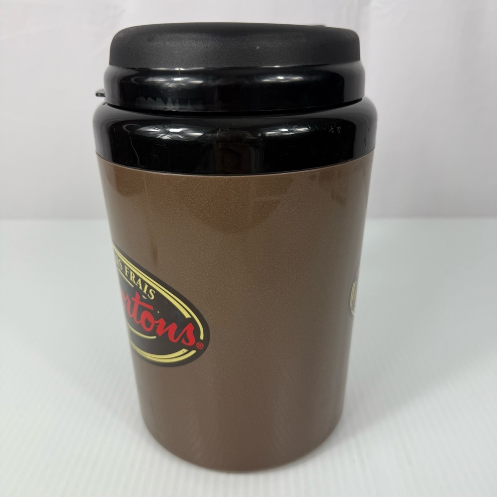 Tim Hortons Mega 64oz Double Wall Super Insulated Aladdin Plastic Travel Mug 9.5 - Picture 4 of 16